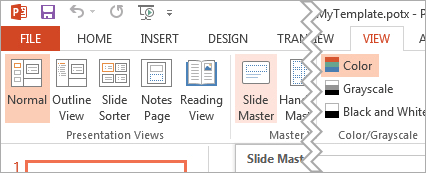 powerpoint mac edit master for that slide