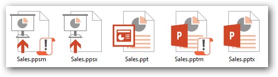 PowerPoint File Formats