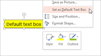 How To Set The Default Shape Style In Powerpoint 13 Powerpoint Tips And Tutorials